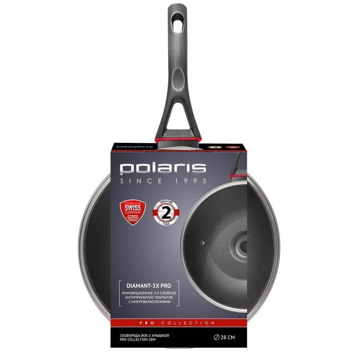 Сковорода Polaris PRO Collection WOK 28 см (017177) изображение 3