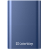 Батарея универсальная ColorWay 20 000 mAh PD/20W, QC/3.0, USB-C/USB-A max.22.5W Blue (CW-PB200LPG2BL-PDD)