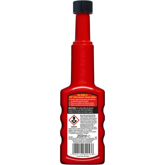 Автомобильный очиститель STP Petrol Injector Cleaner, 200мл (74380) изображение 2