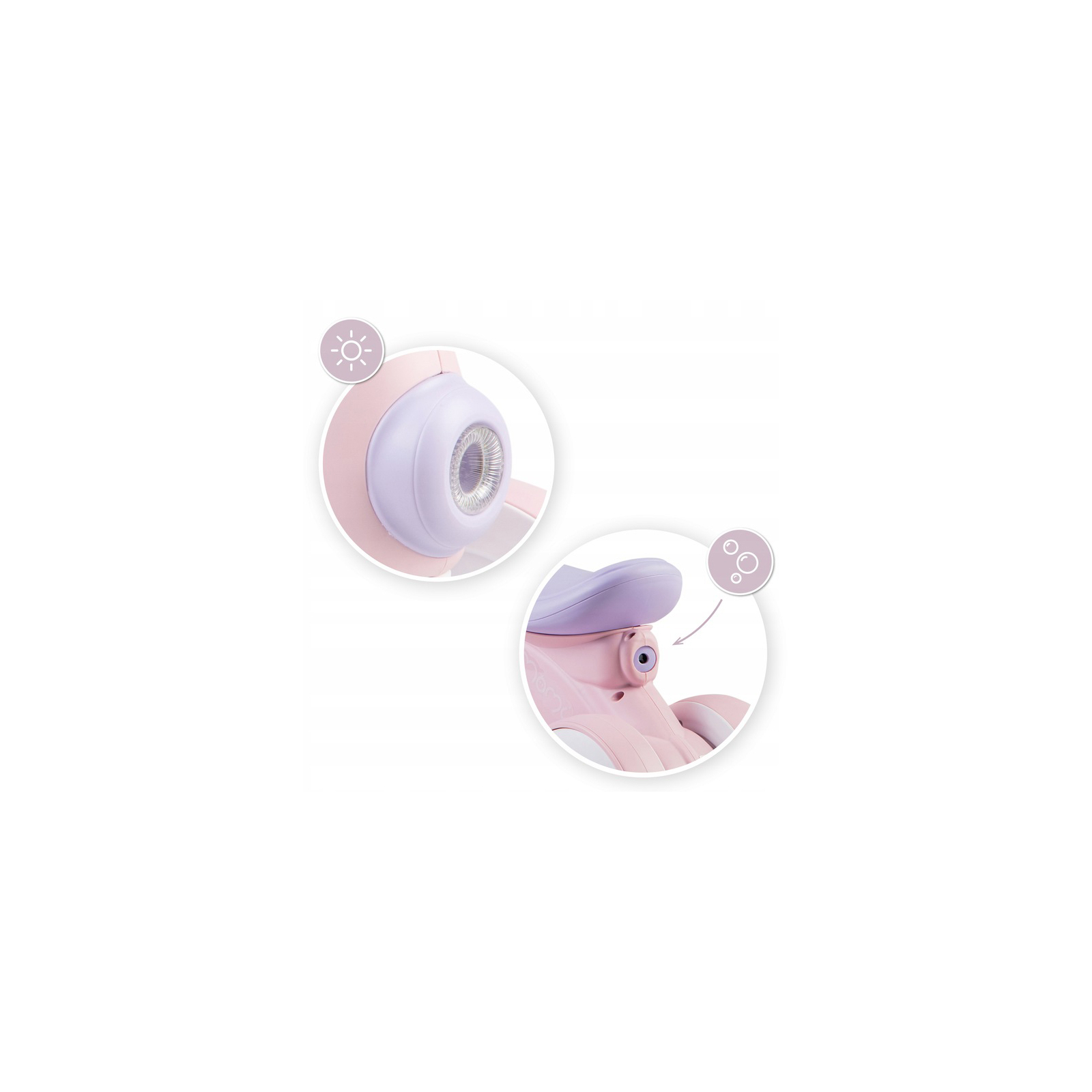 Беговел MoMi Tobis каталка, с пузырьками Pink (ROBI00042) изображение 5