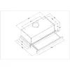 Витяжка кухонна Borgio TLC (TR) 60 Inox зображення 6