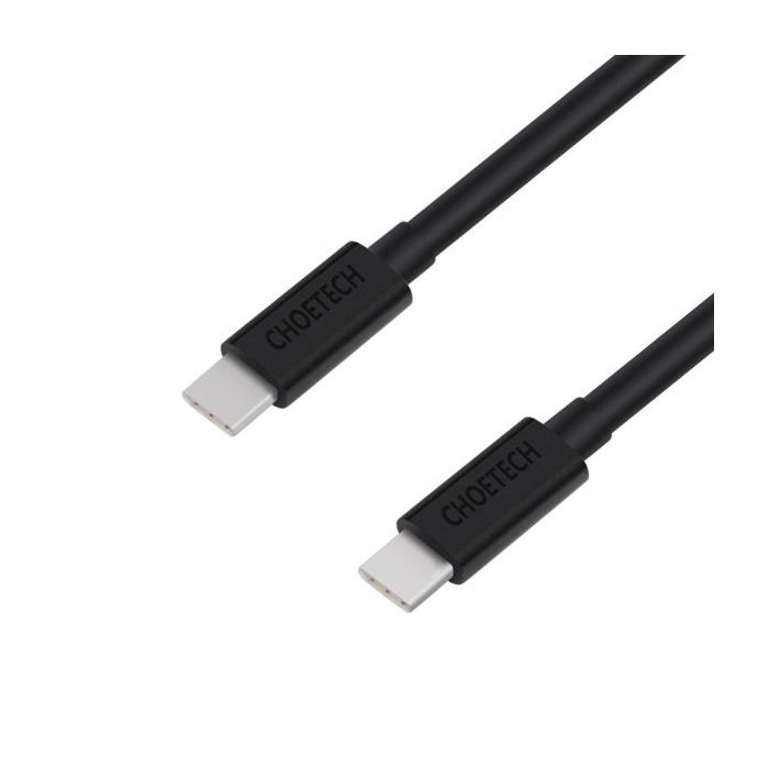 Дата кабель USB-C to USB-C 1.0m Choetech (CC0002)