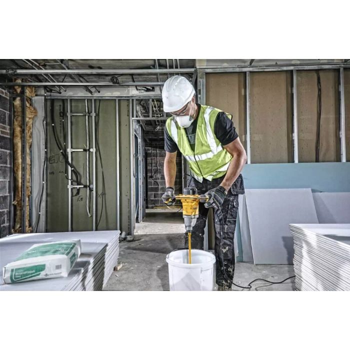 Міксер будівельний DeWALT 1800 Bт, 225-400/550/725 об/хв, М14 (DWD241) зображення 5