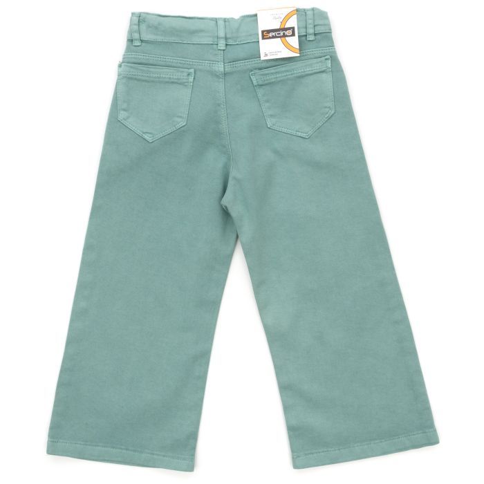Джинсы детские Sercino палаццо (55523-134G-mint) изображение 2