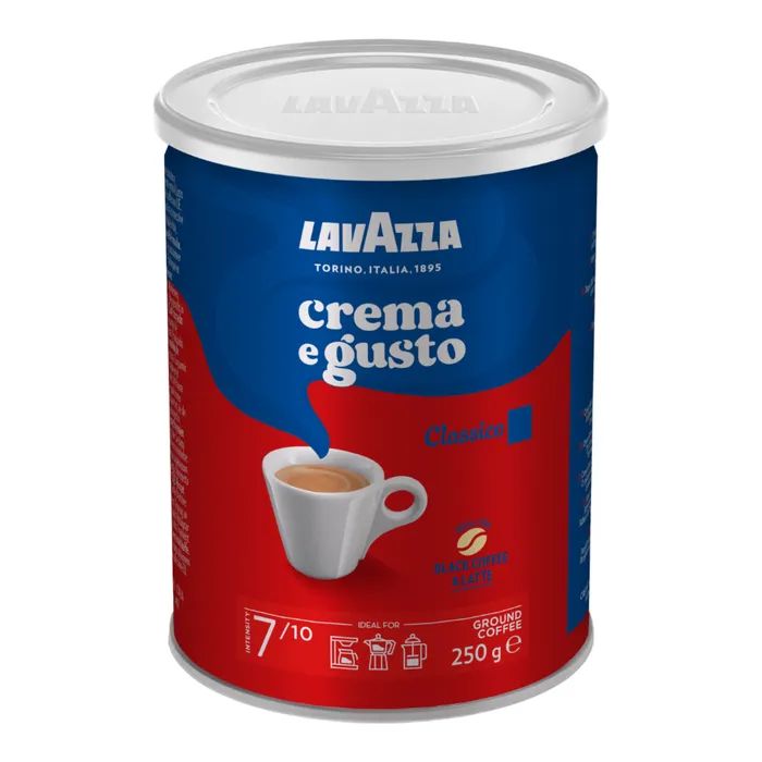 Кофе Lavazza Crema&Gusto молотый 250 г (8000070038769/8000070038868)