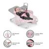 Кресло-качалка Kinderkraft шезлонг Felio 2 Peony Rose (5902533921096) изображение 11