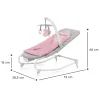 Кресло-качалка Kinderkraft шезлонг Felio 2 Peony Rose (5902533921096) изображение 12