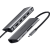 Концентратор Ugreen USB3.0 Type-C to USB 3.0x3/HDMI/RJ45/SDTF/PD CM121 (50538) изображение 2