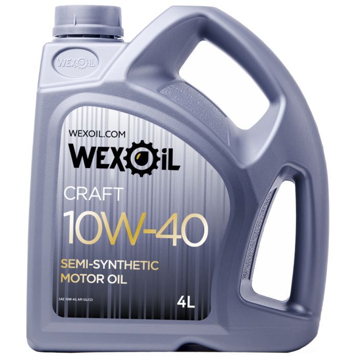 Моторное масло WEXOIL Craft 10w40 1л (WEXOIL_62585)