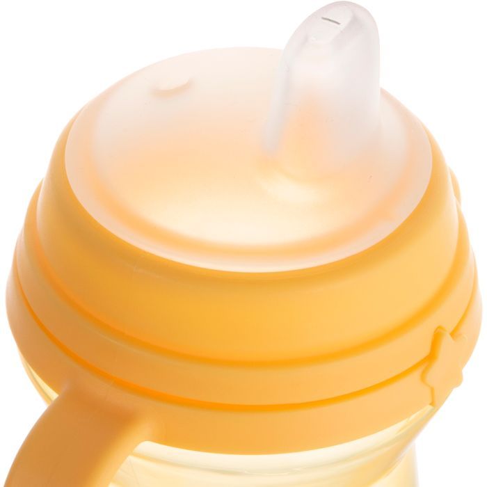 Поїльник-непроливайка Canpol babies з силіконовим носиком FirstCup 150 мл Рожева (56/614_pin) зображення 3