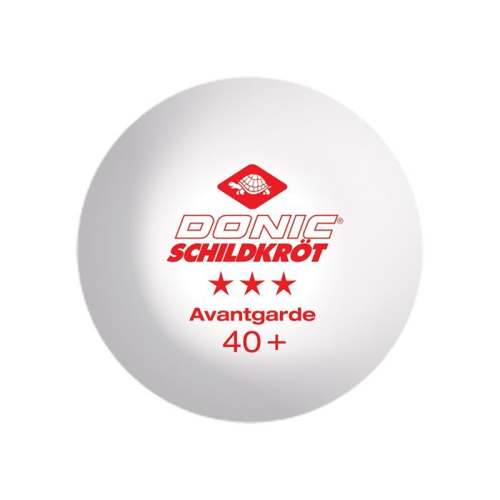 Мячик для настольного тенниса Donic Advantgarde 3* 40+ 3шт (608334-40+) изображение 2