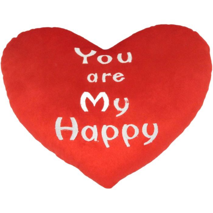 Мягкая игрушка Tigres Подушка - валентинка You are my Happy (ПД-0277)