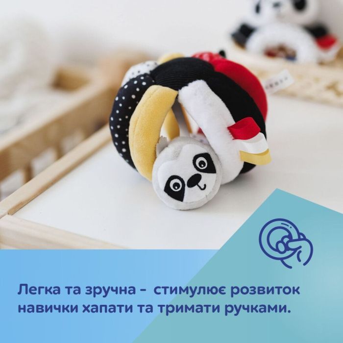 Погремушка Canpol мячик с пищалкой BabiesBoo (68/089) изображение 10