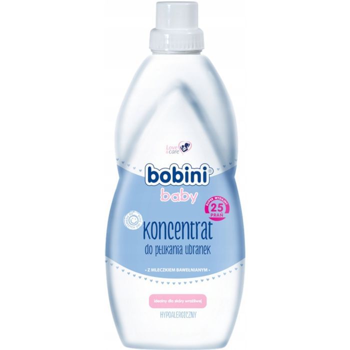 Кондиционер для белья Bobini Baby концентрированный для детских вещей 1 л (5900465245990)