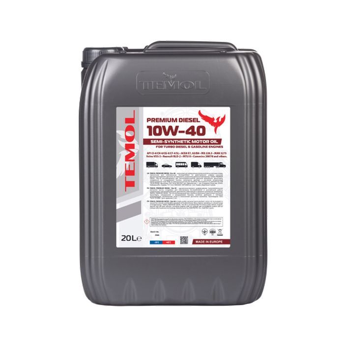Моторное масло TEMOL Ultra Diesel 10W40 20л (TEMOL 62904)