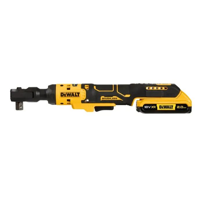 Гайковерт DeWALT угловой - трещётка, 18V XR Li-lon 2Ah, 95 Нм, сумка (DCF512D1) изображение 3