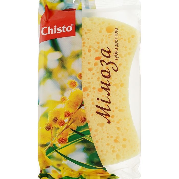 Губка для купания Chisto Поролоновая Мимоза (4820164150450)