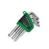 Ключ Toptul Г-образный TORX T10-T50 9ед. (GSN-09SS)