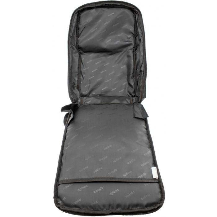 Рюкзак школьный Optima 18.5" Techno мужской 0.7 кг 6-15 л Серый (O96915-01) изображение 3