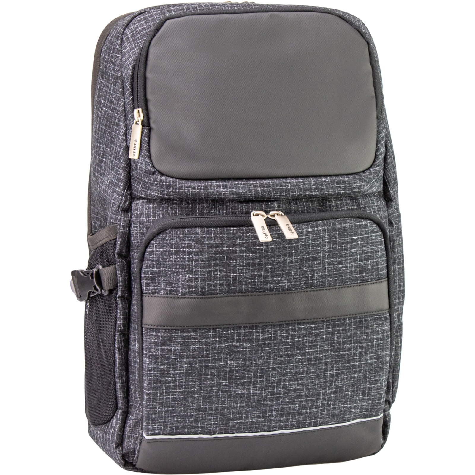 Рюкзак школьный Optima 18.5" Techno мужской 0.7 кг 6-15 л Темно-коричневый (O96915-03)