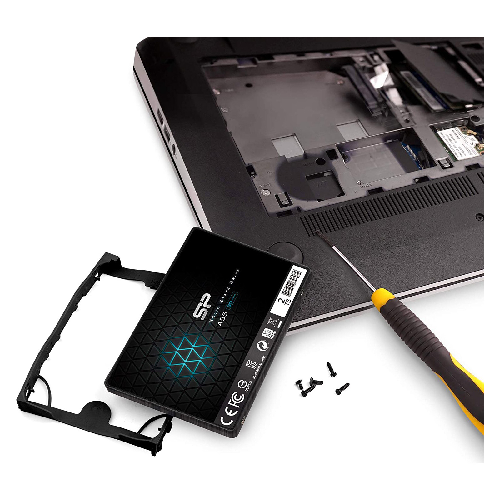 Накопичувач SSD 2.5"  64GB Silicon Power (SP064GBSS3A55S25) зображення 4