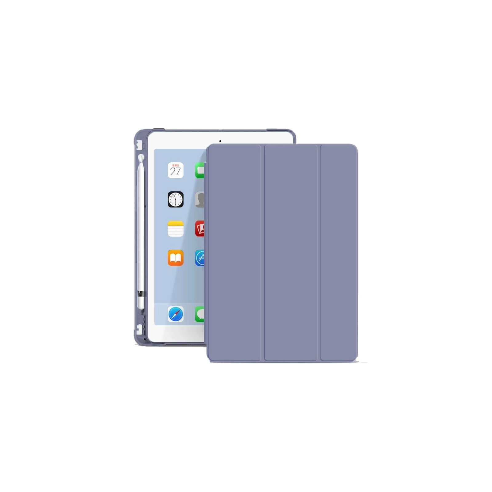 Чехол для планшета BeCover Soft Edge TPU mount Apple Pencil Apple iPad 10.9" 2022 Light Blue (708492) изображение 3