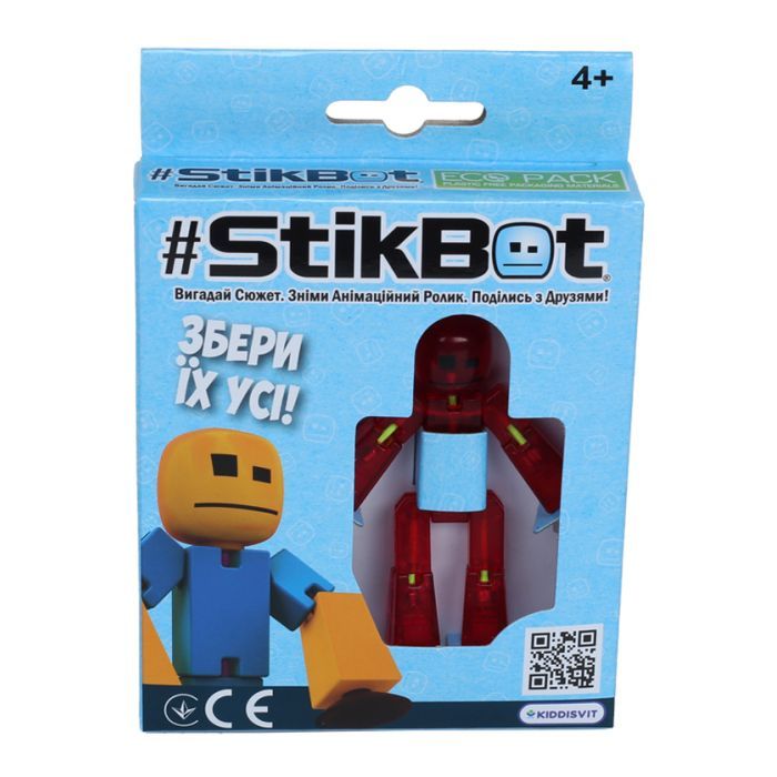 Фигурка Stikbot для анимационного творчества (красный) (TST616-23UAKDR) изображение 4