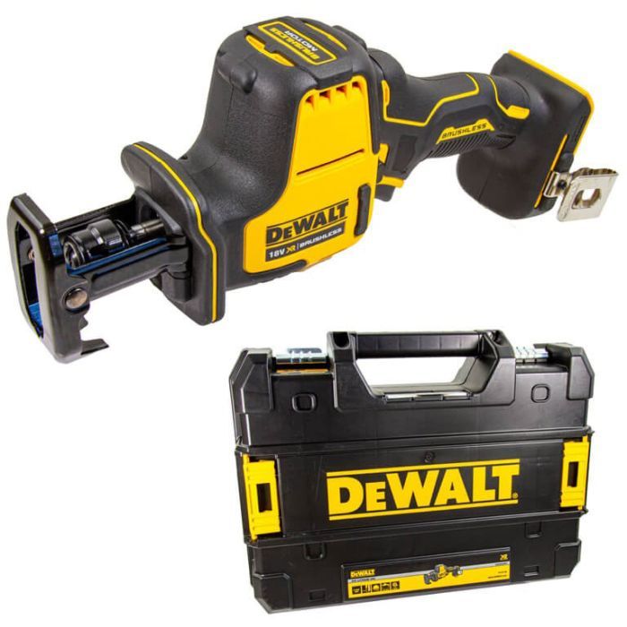 Шабельна пила DeWALT 18В XR Li-lon, 0 – 2800 хід/хв, 1.43 кг, TSTAK (без АКБ та ЗП) (DCS369NT) зображення 4