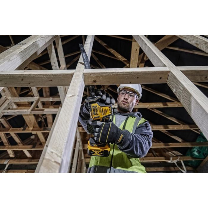 Шабельна пила DeWALT 18В XR Li-lon, 0 – 2800 хід/хв, 1.43 кг, TSTAK (без АКБ та ЗП) (DCS369NT) зображення 5