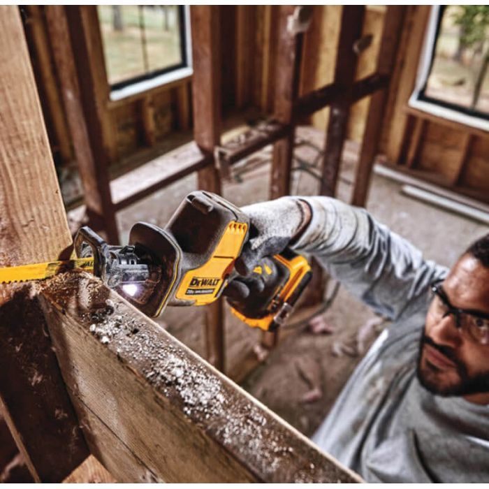Шабельна пила DeWALT 18В XR Li-lon, 0 – 2800 хід/хв, 1.43 кг, TSTAK (без АКБ та ЗП) (DCS369NT) зображення 6