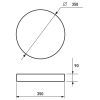 Світильник Eurolamp Penny T19 50W 3000K-6500K (LED-SL-50W-T19) зображення 3