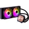 Система жидкостного охлаждения CoolerMaster MasterLiquid 240L Core ARGB (MLW-D24M-A18PZ-R1) изображение 3