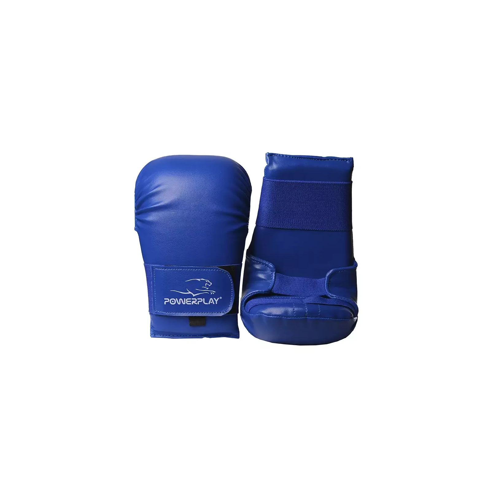 Перчатки для карате PowerPlay 3027 Сині S (PP_3027_S_Blue)