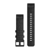 Ремінець до смарт-годинника Garmin fenix 6s 20mm QuickFit Heathered Black Nylon with Black Hardware (010-12875-00) зображення 2
