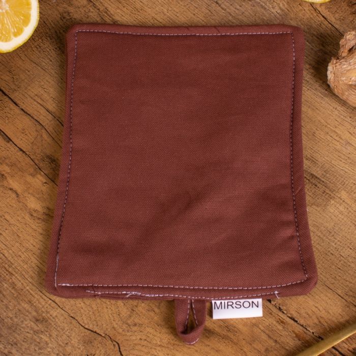 Кухонная прихватка MirSon Бязь 19-1217 Chocolate perla (2200006753742) изображение 2