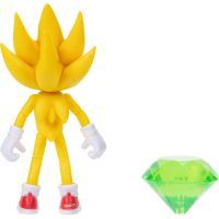 Фигурка Sonic the Hedgehog 2 W2 с артикуляцией - Соник с изумрудом 10 см (41497i) изображение 4