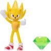 Фигурка Sonic the Hedgehog 2 W2 с артикуляцией - Соник с изумрудом 10 см (41497i)