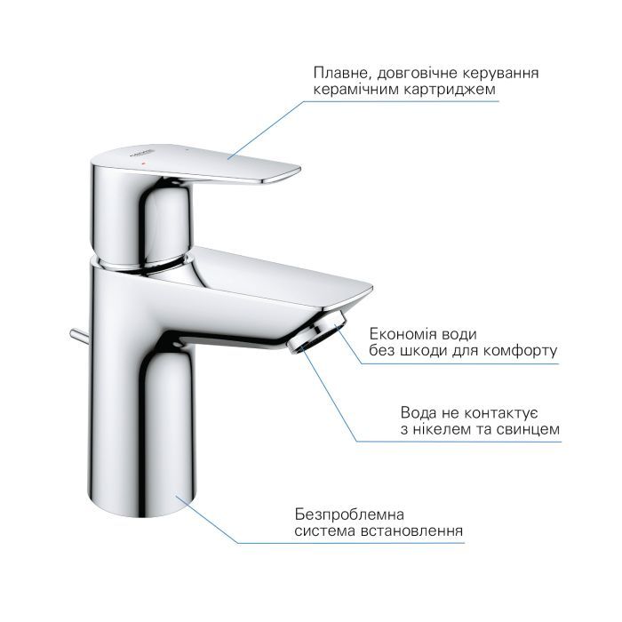 Змішувач Grohe QuickFix 24196001 (CV030593) зображення 5