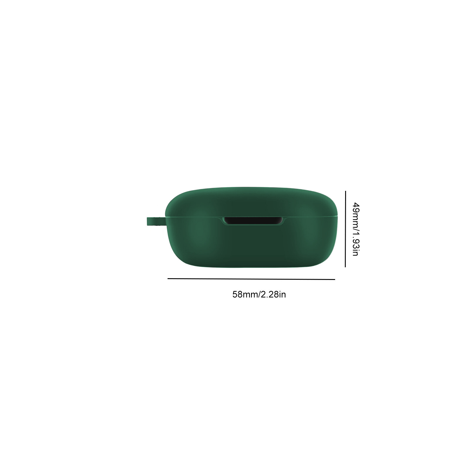 Чохол для навушників BeCover Silicon для Xiaomi Redmi Buds 4 Lite Dark Green (709584) зображення 2