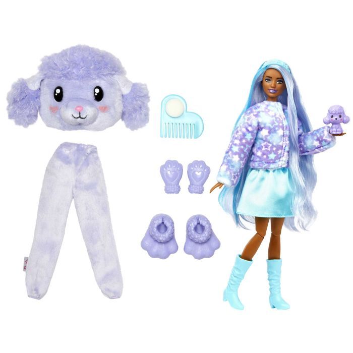 Кукла Barbie Cutie Reveal Мягкие и пушистые Пудель (HKR05) изображение 2