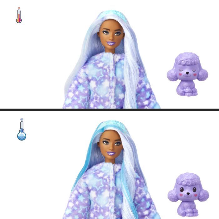 Кукла Barbie Cutie Reveal Мягкие и пушистые Пудель (HKR05) изображение 4