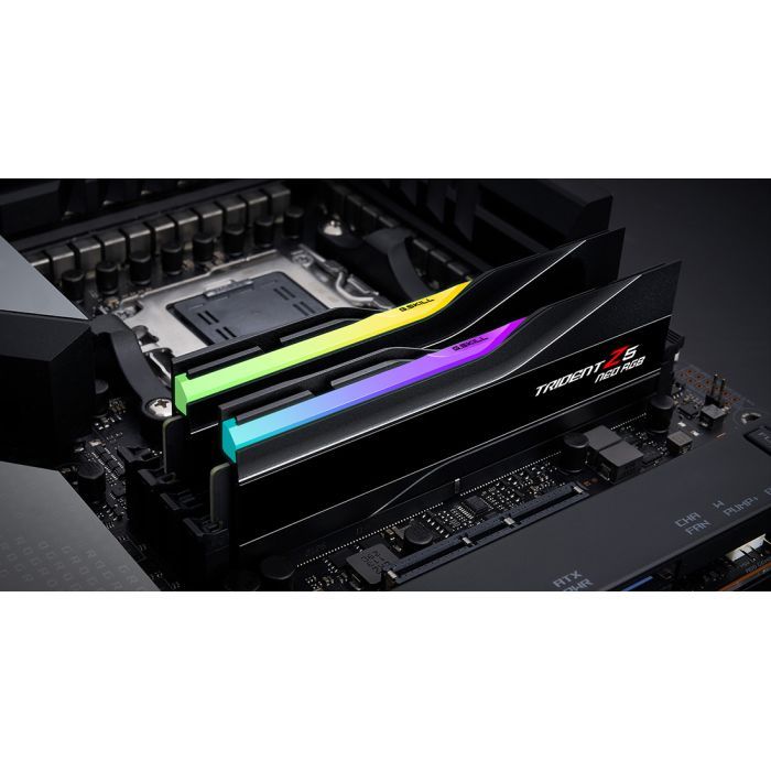 Модуль пам'яті для комп'ютера DDR5 32GB (2x16GB) 6000 MHz Trident Z5 NEO RGB for AMD G.Skill (F5-6000J3038F16GX2-TZ5NR) зображення 3