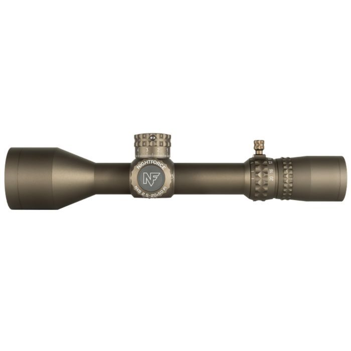 Оптический прицел Nightforce NX8 2.5-20x50 F1 ZeroS Сітка Mil-XT з підсвічуванням Earth (C665) изображение 3