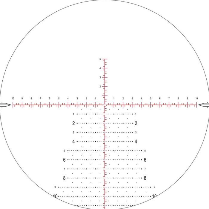 Оптический прицел Nightforce NX8 2.5-20x50 F1 ZeroS Сітка Mil-XT з підсвічуванням Earth (C665) изображение 6