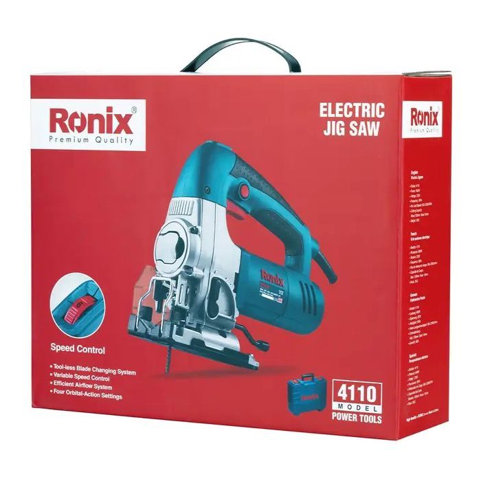 Электролобзик Ronix 600Вт (4110) изображение 7