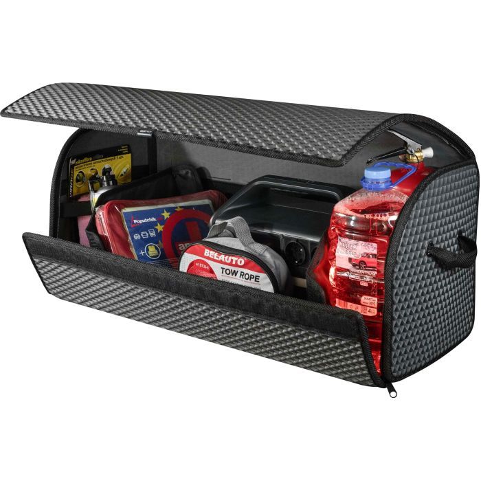 Сумка-органайзер EVAtech L-PRO 32x75x30 см. Ромб серый с черным кантом (BS13641OL3RGB) изображение 4