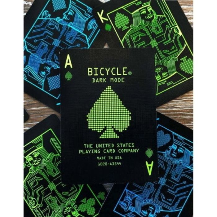 Карты игральные Bicycle Dark Mode (PCBDM1) изображение 5