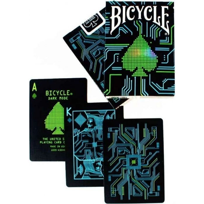 Карты игральные Bicycle Dark Mode (PCBDM1) изображение 6