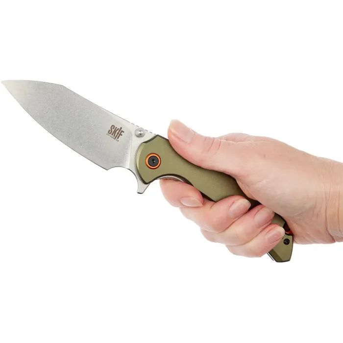 Нож Skif Jock BSW Aluminium Olive Green (UL-002ALBSWOG) изображение 5
