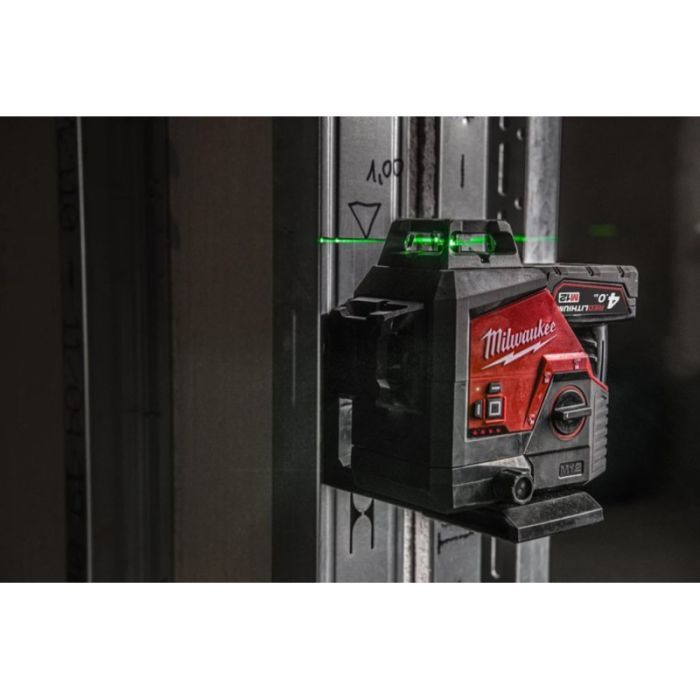 Лазерный нивелир Milwaukee M12 3PL-0C, кейс (без АКБ и ЗУ) (4933478103) изображение 10